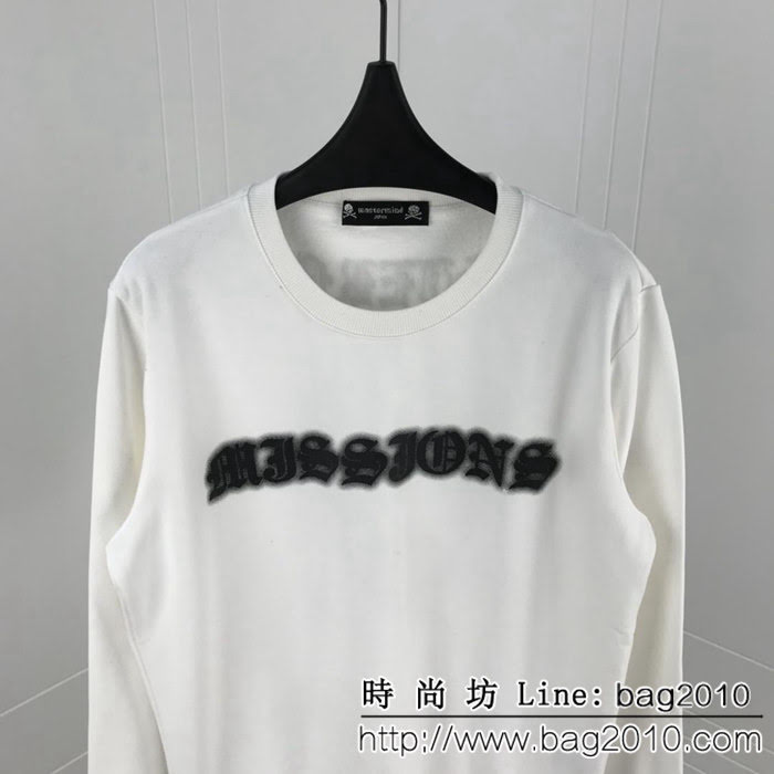 MMJ18FW新款 套頭 純棉男款衛衣 個性模糊印花圖案 ydi1574